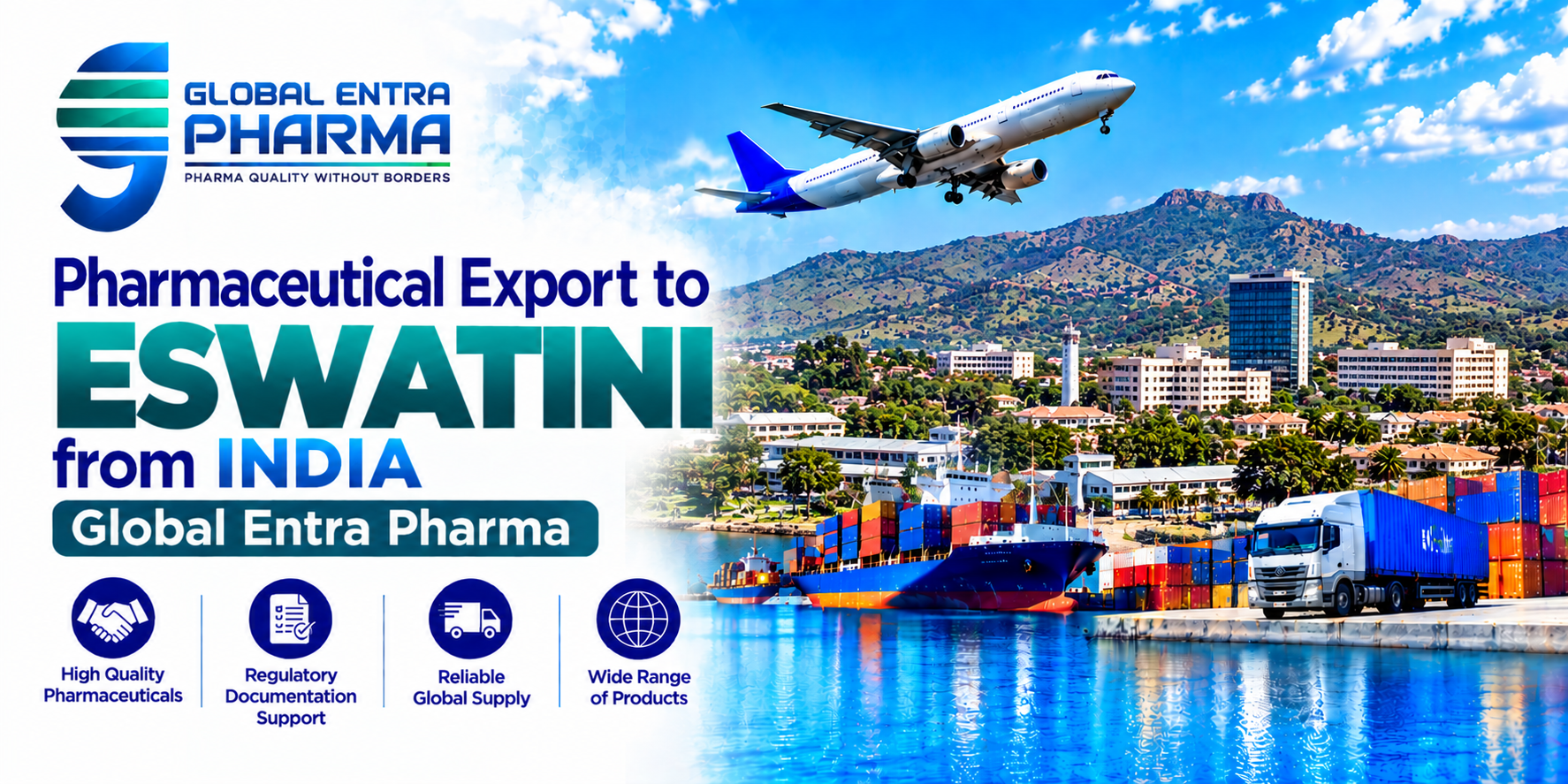 Pharmaceutical Export to Eswatini from India